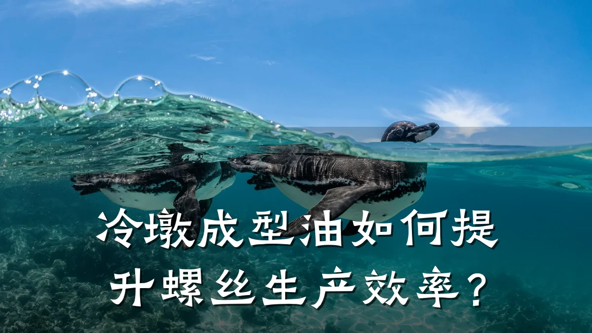 冷墩成型油如何提升螺丝生产效率?