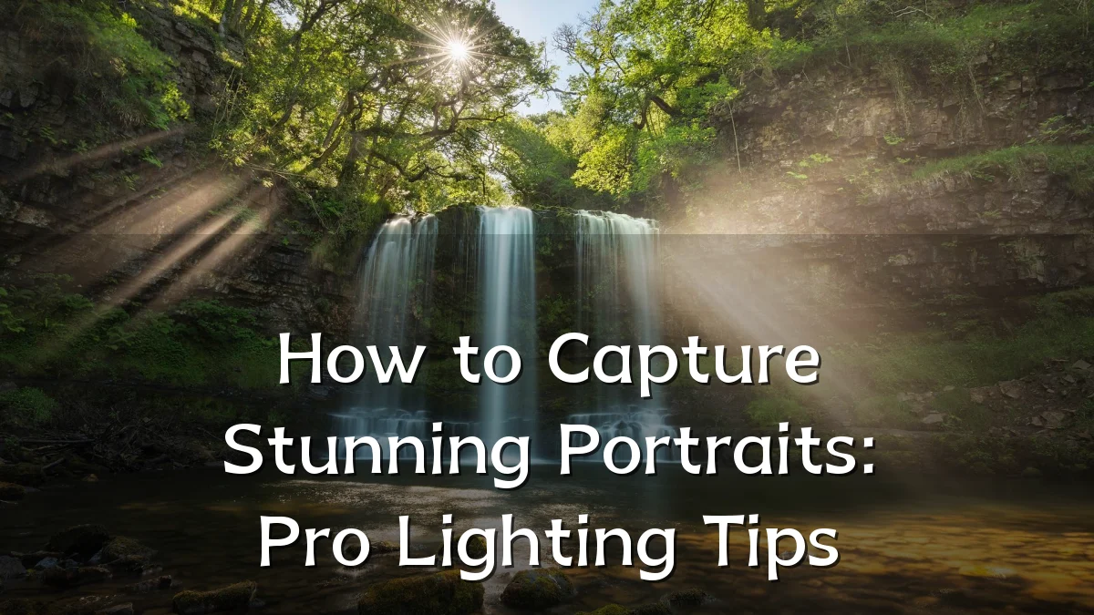 How to Capture Stunning Portraits: Pro Lighting Tips