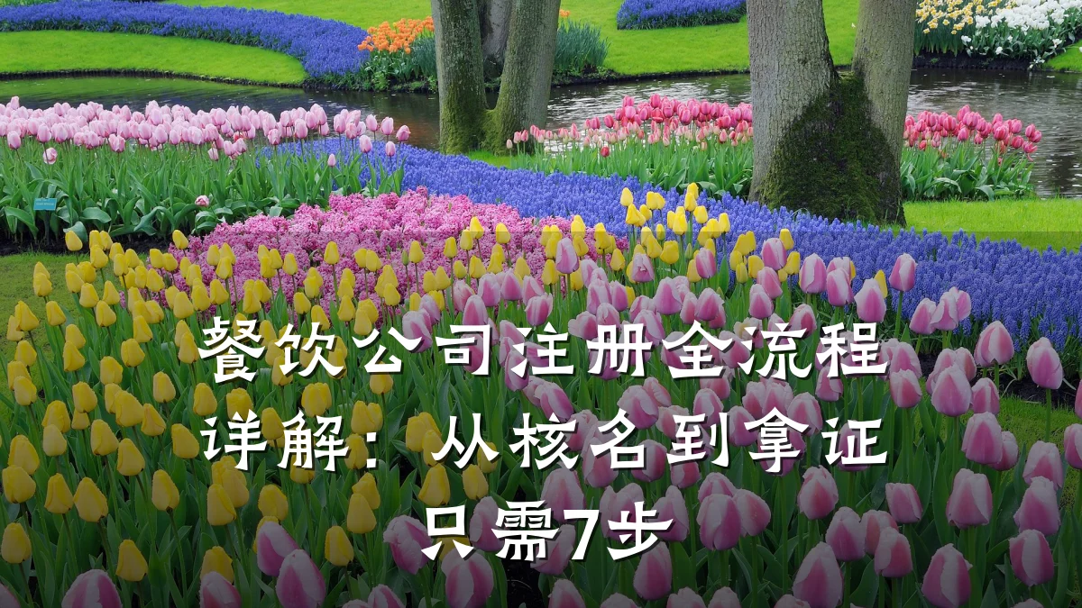 餐饮公司注册全流程详解：从核名到拿证只需7步