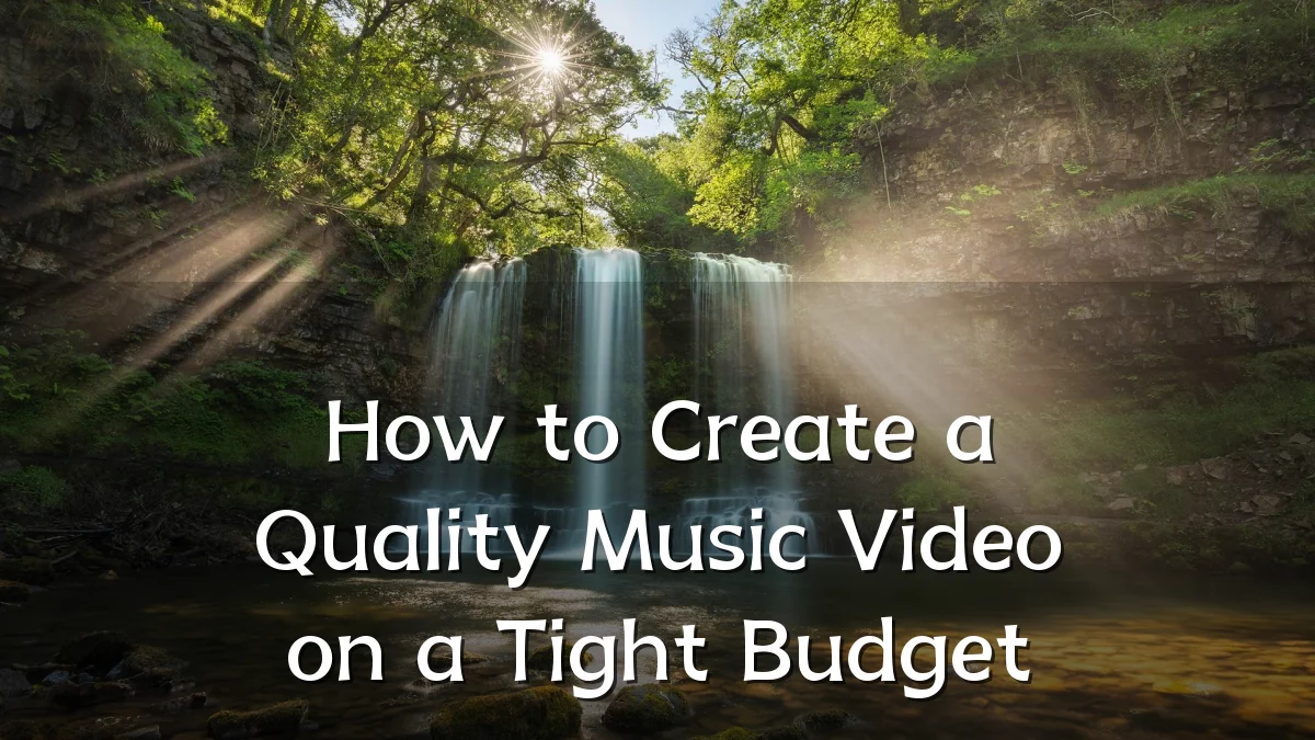 How to Create a Quality Music Video on a Tight Budget