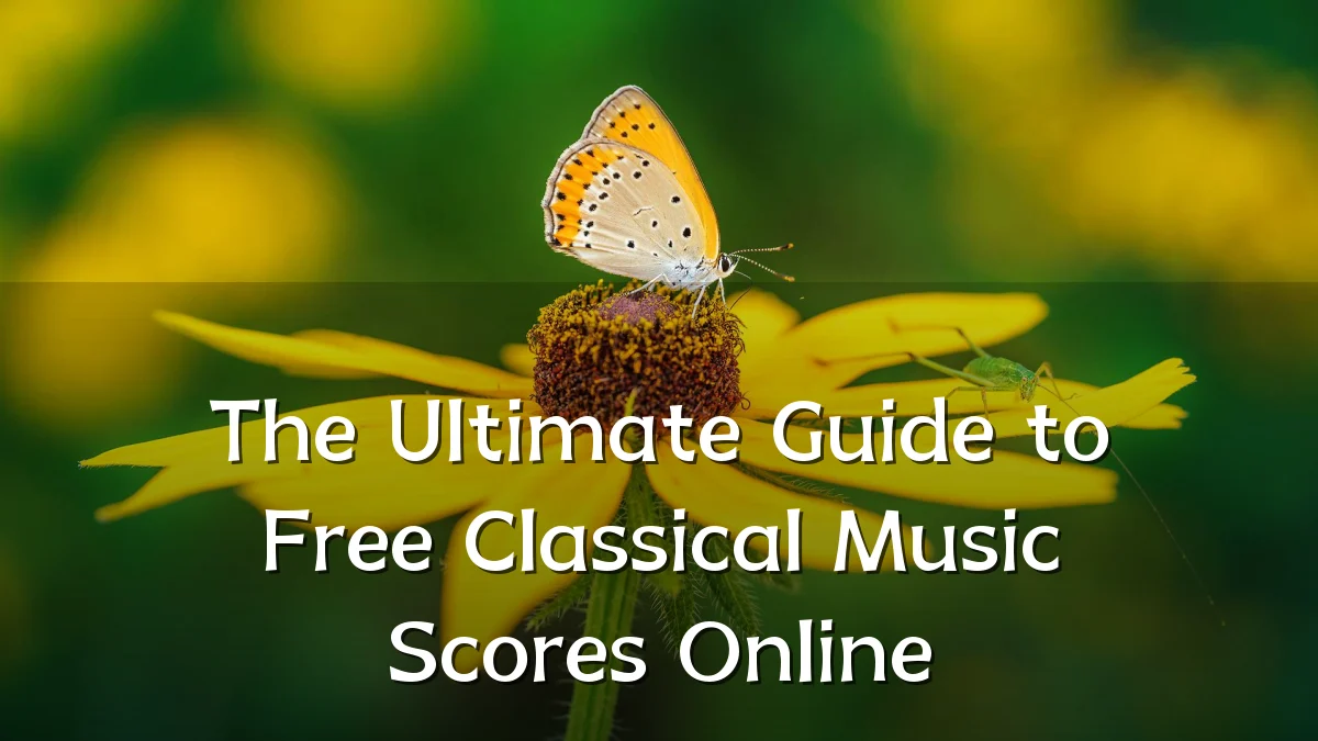 The Ultimate Guide to Free Classical Music Scores Online