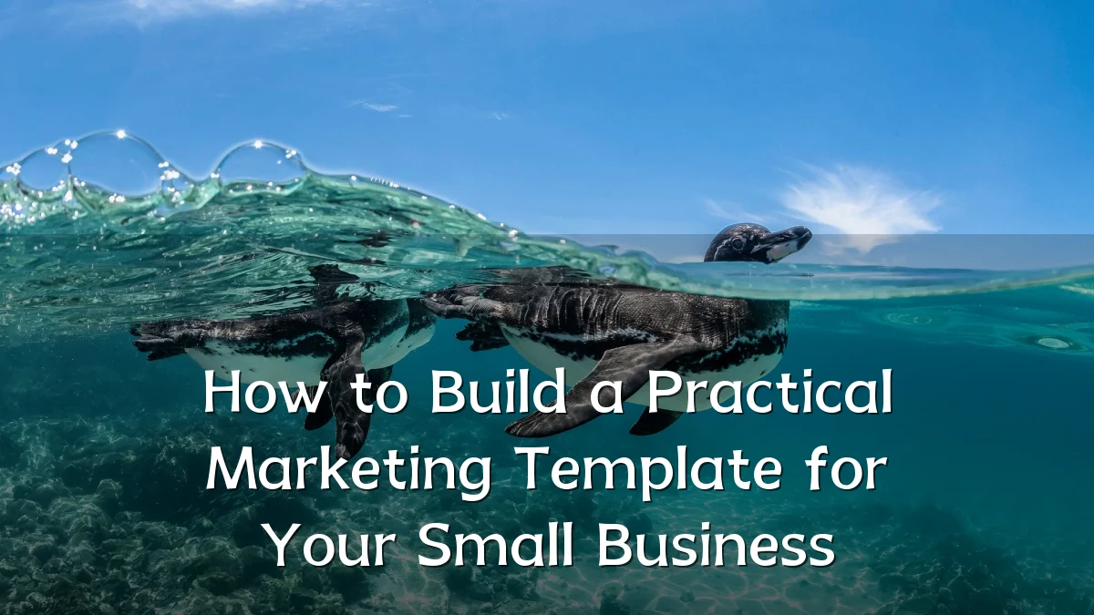 How to Build a Practical Marketing Template for Your Small Business