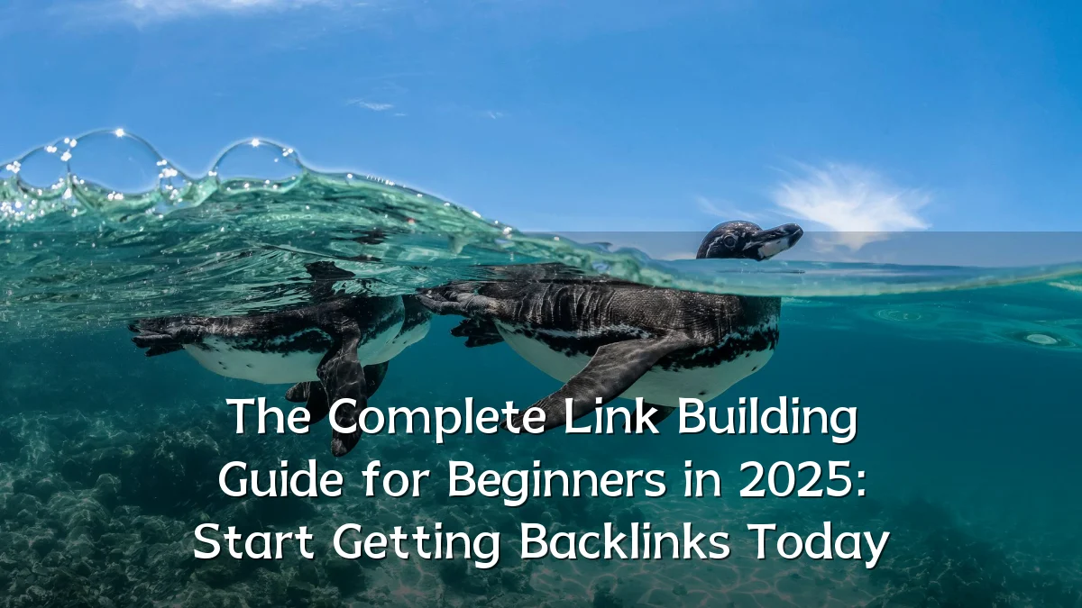The Complete Link Building Guide for Beginners in 2025: Start Getting Backlinks Today