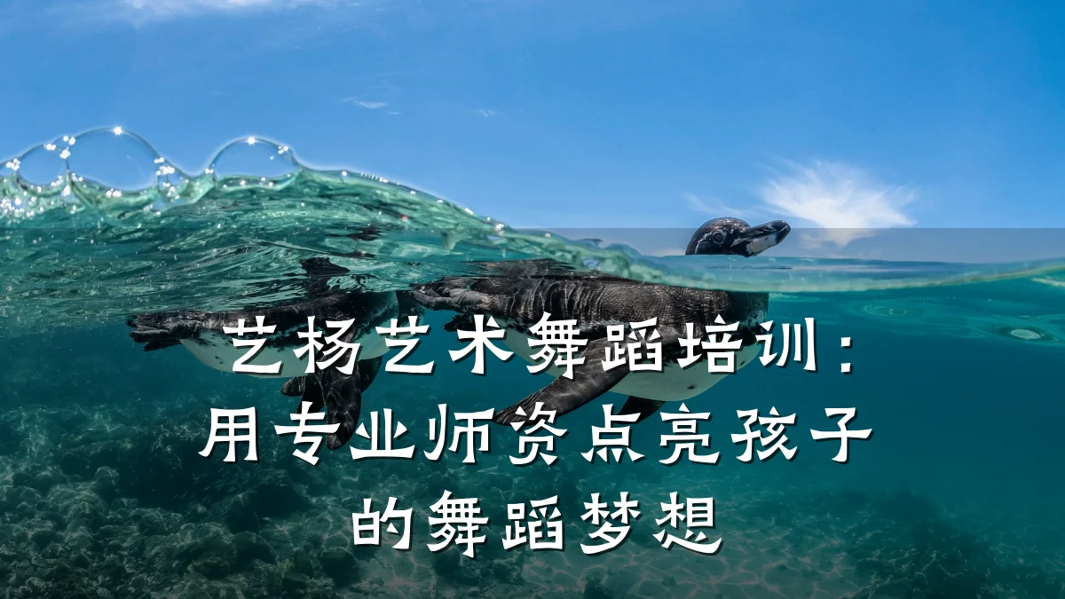 艺杨艺术舞蹈培训:用专业师资点亮孩子的舞蹈梦想
