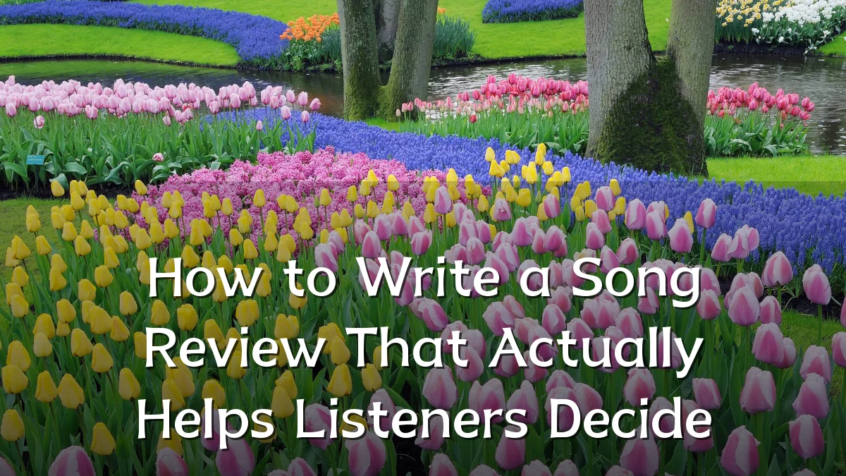 How to Write a Song Review That Actually Helps Listeners Decide